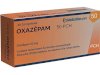 Quels sont les risques de surdosage avec 50 mg d'oxazépam ?