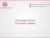 The Application Of Power Cables