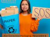 Sustainable Packaging Solutions: Recycled Brown Kraft Paper Bags with Twisted Handle