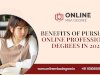 Benefits of Pursuing Online Professional Degrees in 2026