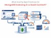 What Are the Best Practices for MongoDB Indexing in a SaaS Context?