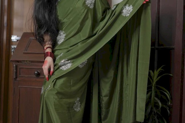 A Modern Twist to Tradition: Hand Embroidery Sarees at October Store