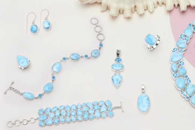 Larimar Jewelry That Radiates Caribbean Calm
