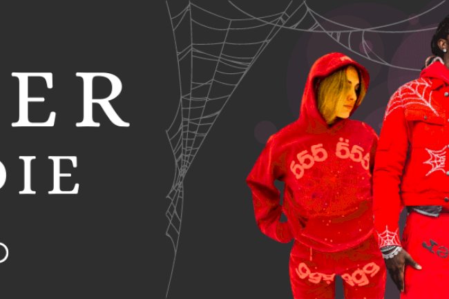 Spooky Spider Hoodie – Halloween Themed Street Style Pullover