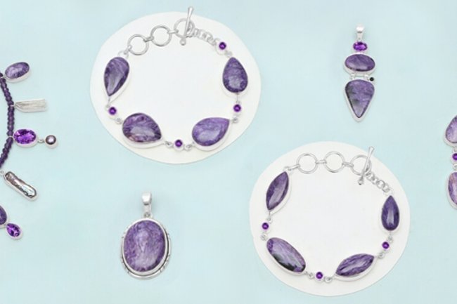 Charoite Jewelry That Makes A Bold Pink Statement