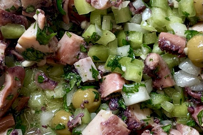 Authentic Ensalada de Pulpo Boricua: Traditional Ensalada de Pulpo Puerto Rico Octopus Salad Recipe