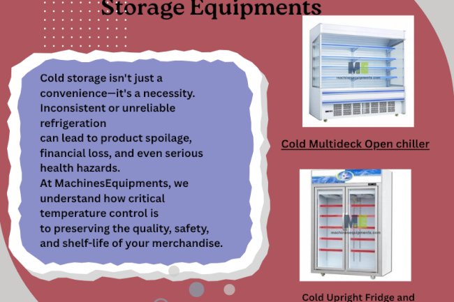 Advanced Refrigeration and Cold Storage Equipment 