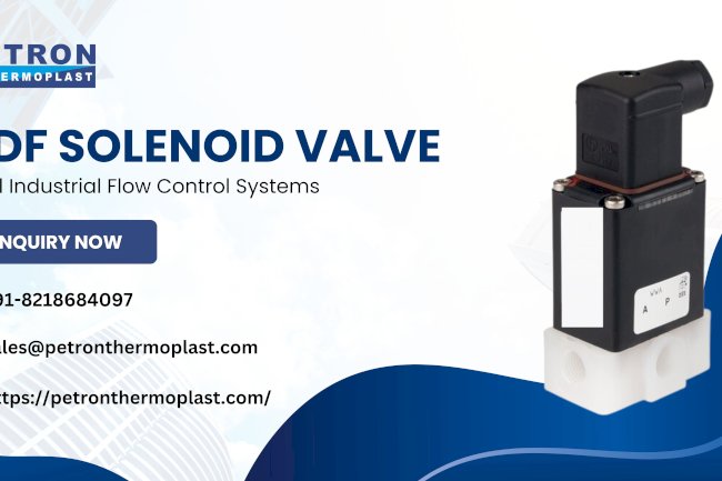 Industrial PVDF Solenoid Valve for Flow Control Systems