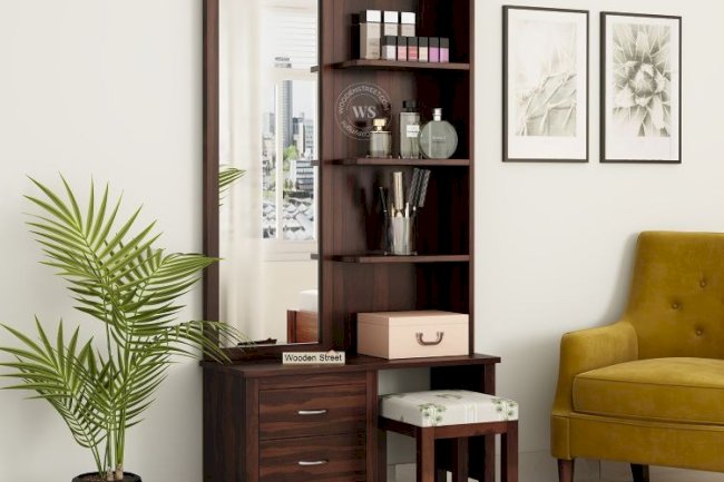 Your Daily Ritual: Serene Dressing Table Space