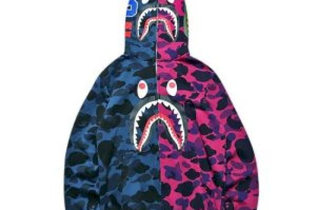 BAPE Shark Hoodie – Iconic Streetwear with Bold Graphics