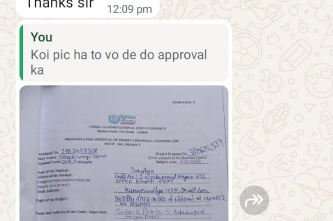Get 100% guarantee on IGNOU project