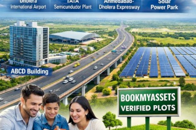 Plots in Dholera Smart City – High Growth Investment by BookMyAssets