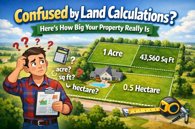 Confused by Land Calculations? Here’s How Big Your Property Really Is