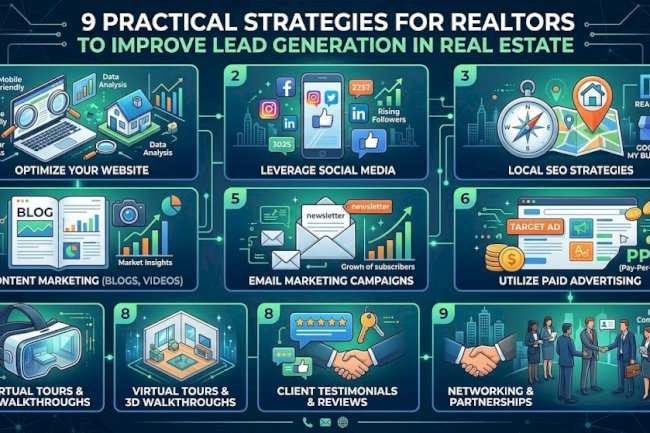 How Can Realtors Improve Lead Generation in Real Estate? 9 Practical Strategies