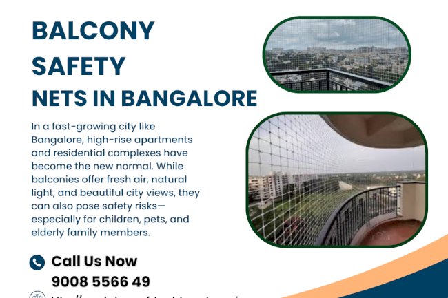 Balcony Safety Nets in Bangalore – Venky Safety Nets
