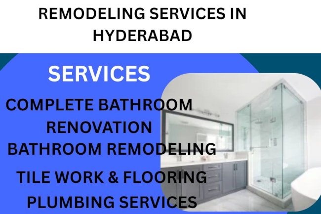 Bathroom Renovation & Remodeling Services in Hyderabad