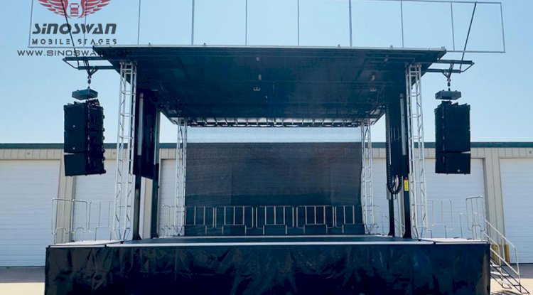 Revolutionize Your Event Setup with a Mobile Live Performance Stage Truck