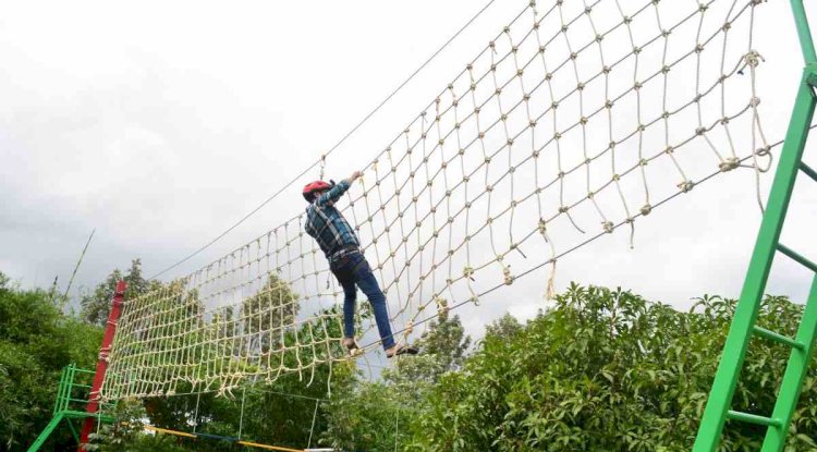 Trampoline Joy and Tyre Climbs: Childhood Reimagined at Suggee Resort