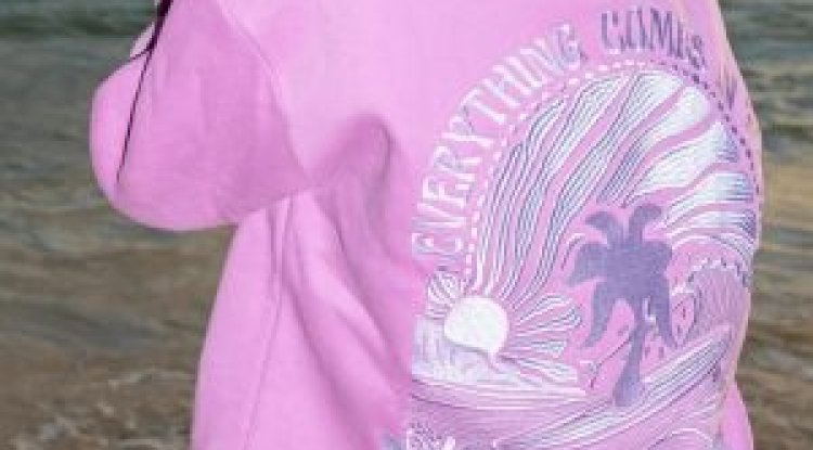 Hoodies for Every Season, Pink Palm Puff Collection