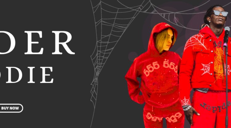 Spooky Spider Hoodie – Halloween Themed Street Style Pullover
