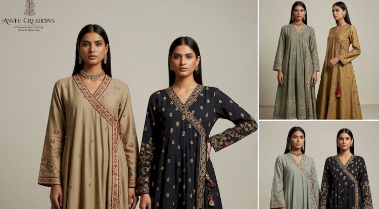 Elevate Your Ethnic Wear Collection with Angrakha Dresses and Co-Ord Sets