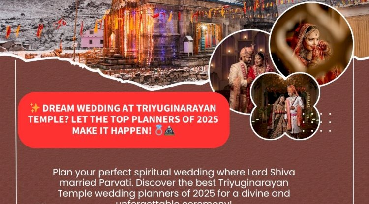 Dream Wedding at Triyuginarayan Temple with Expert Planners