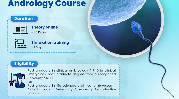 Fellowship in Andrology: Regulations Governing Andrology Labs in India & more…