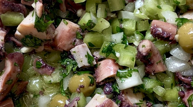 Authentic Ensalada de Pulpo Boricua: Traditional Ensalada de Pulpo Puerto Rico Octopus Salad Recipe