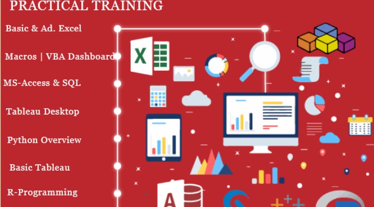 Microsoft MIS Certificate of Completion with Job in Delhi, 100% Job Guarantee, Limited Period Offer "Free Tableau Certification," 