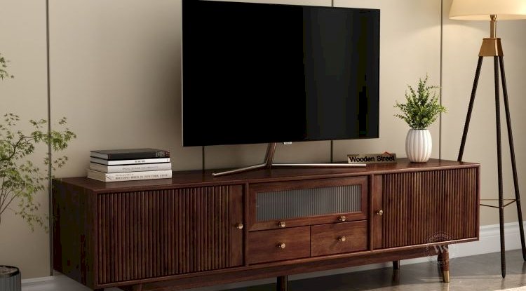 Create a Statement Wall with These Stylish TV Units for Living Room