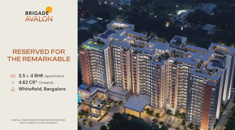 Brigade Avalon – Redefining Premium Living in Whitefield, Bangalore