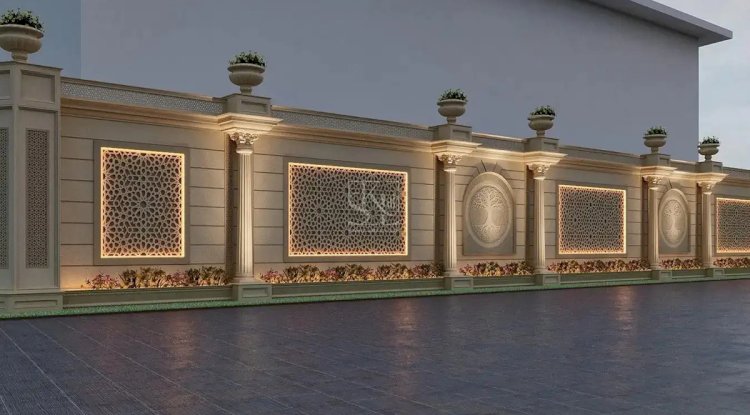 Elevate Your Property with a Stunning Boundary Wall Design