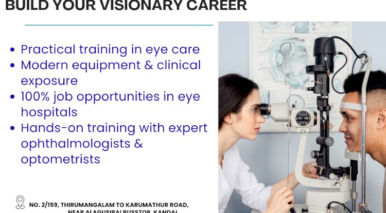 Optometry College in Madurai  Build a Career in Eye Care with V.M.N