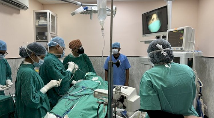 What follow up care is required after nose FESS surgery? 