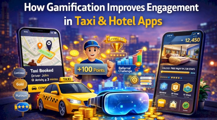 How Gamification Improves Engagement in Taxi & Hotel Apps