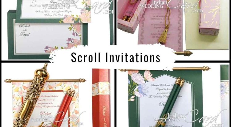 Scroll Invitations That Impress Guests from the First Glance