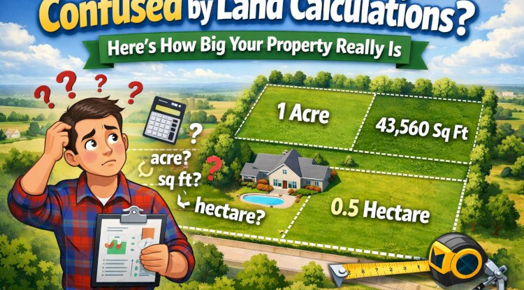Confused by Land Calculations? Here’s How Big Your Property Really Is