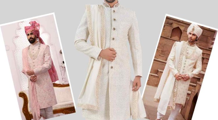 Step Up Your Groom Style with Exclusive Wedding Sherwani