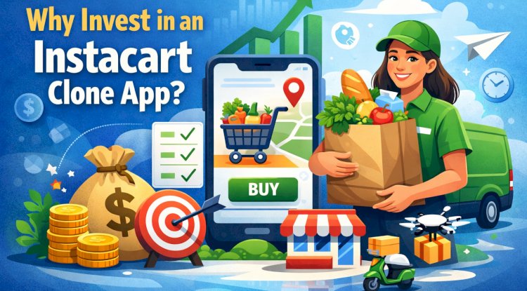 Top Reasons to Invest in an Instacart Clone App for Your Delivery Business