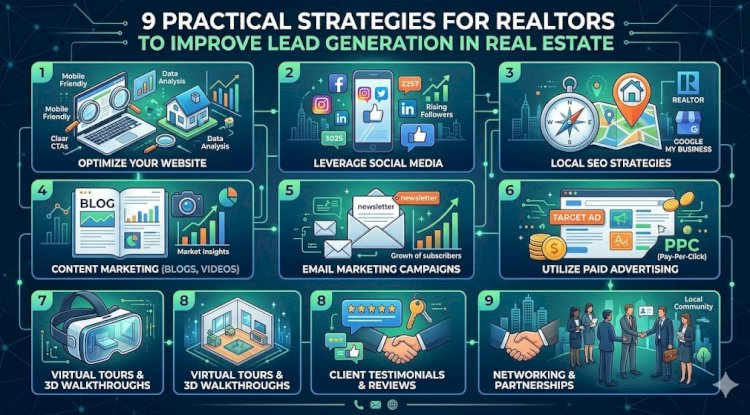 How Can Realtors Improve Lead Generation in Real Estate? 9 Practical Strategies