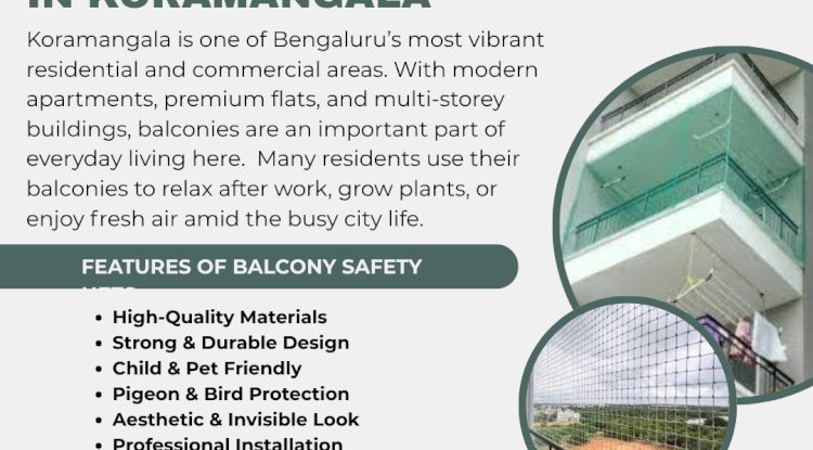 Balcony Safety Nets in Koramangala – Venky Safety Nets