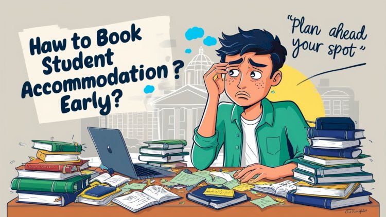 Is it better to book student accommodation early? 