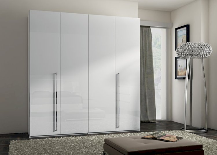 White Gloss Wardrobes That Makes Bedroom Look Modern