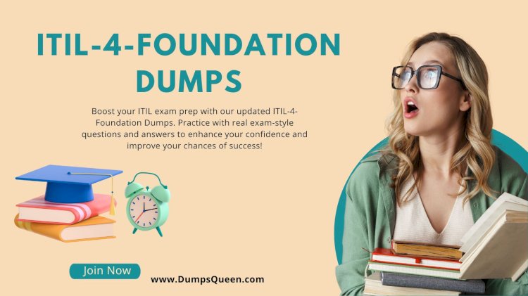 Download Authentic ITIL V4 Exam Questions and Answers PDF via DumpsQueen