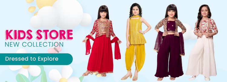 Lekhus Collection: Explore Kids Dress & Sharara Wholesale in Delhi – India’s Trusted Kids Wear Wholesale Market