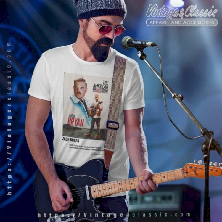Zach Bryan Desert Sunset Tee – Western Country Concert Essential