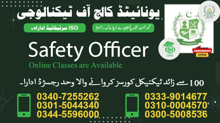 Safety Officer Course in Rawalpindi, Islamabad