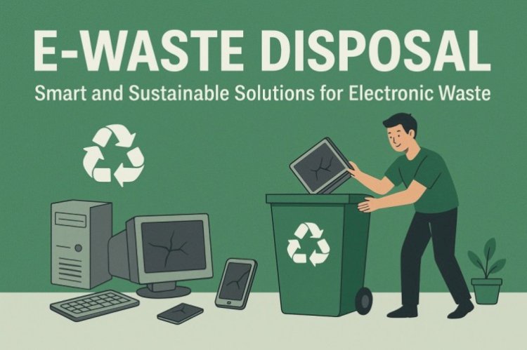 E-Waste Disposal: Smart and Sustainable Solutions for Electronic Waste