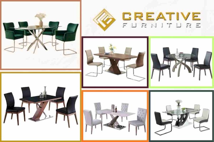 Smartly Designed Modern Dining Room Sets for Compact Homes