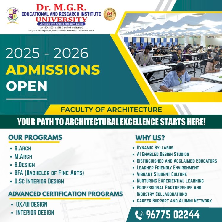 Best Architecture College in Chennai with Placement